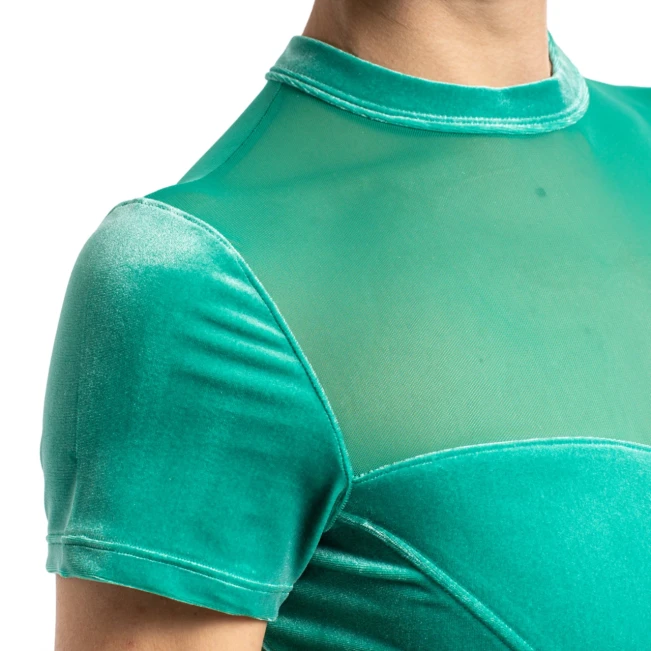 Bloch Gia cap sleeve leotard, trykot damski Bloch Gia cap sleeve leotard, trykot damski