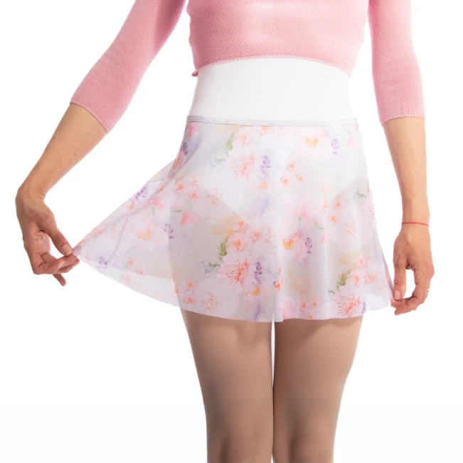 Bloch Printed Pull on skirt, damska spódnica w kwiaty Bloch Printed Pull on skirt, damska spódnica w kwiaty