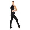 Bloch Flare Pant Rollover, spodnie z dzianiny dla kobiet