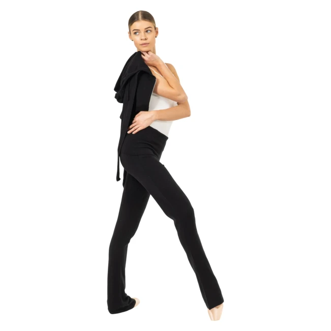 Bloch Flare Pant Rollover, spodnie z dzianiny dla kobiet