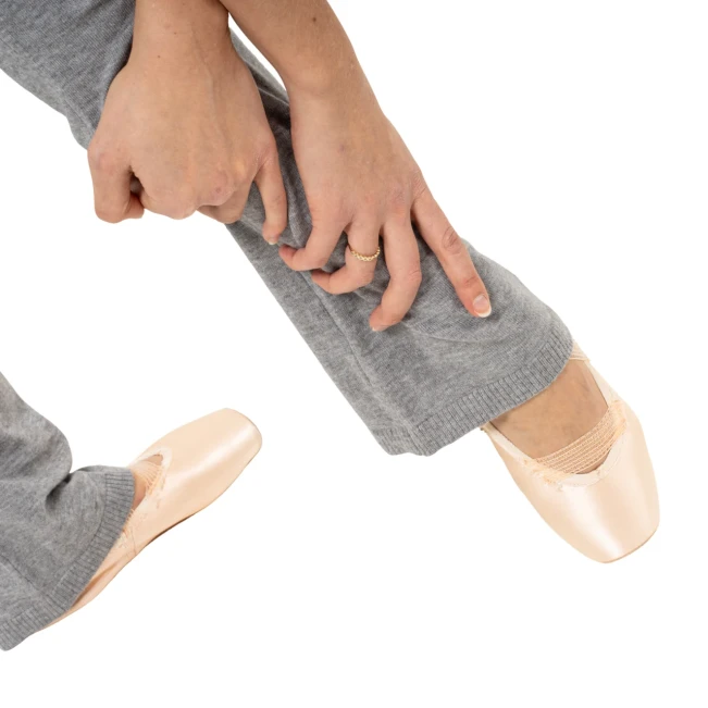 Bloch Flare Pant Rollover, spodnie z dzianiny dla kobiet