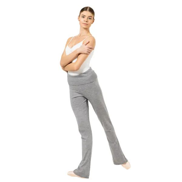 Bloch Flare Pant Rollover, spodnie z dzianiny dla kobiet Bloch Flare Pant Rollover, spodnie z dzianiny dla kobiet