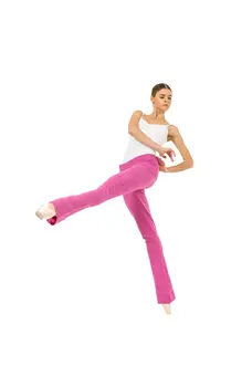Bloch Flare Pant Rollover, spodnie z dzianiny dla kobiet