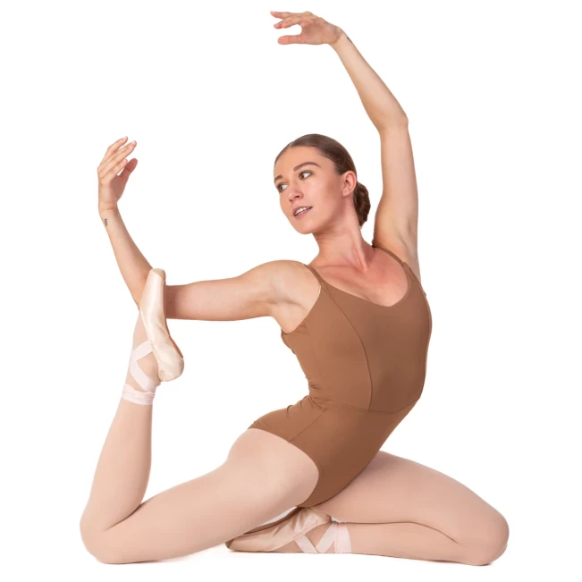 Bloch Ruby, damski trykot z paskiem spaghetti Bloch Ruby, damski trykot z paskiem spaghetti