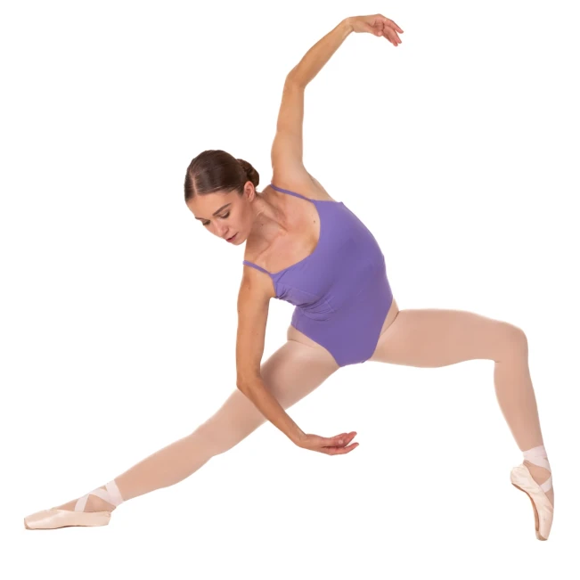 Bloch Ruby, damski trykot z paskiem spaghetti Bloch Ruby, damski trykot z paskiem spaghetti