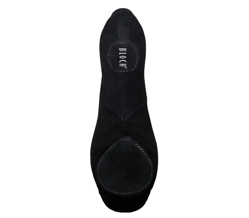 Bloch Perfectus stretch, baletki  męskie - Czarny