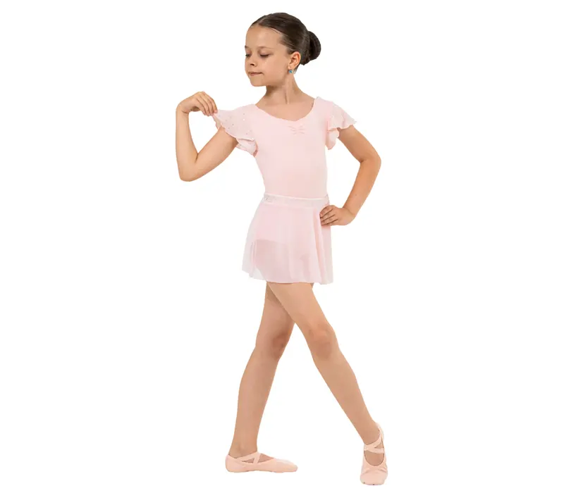 Bloch Mesh pull on skirt Sadie, spódniczka dziewczęca - Różowy candy Bloch 