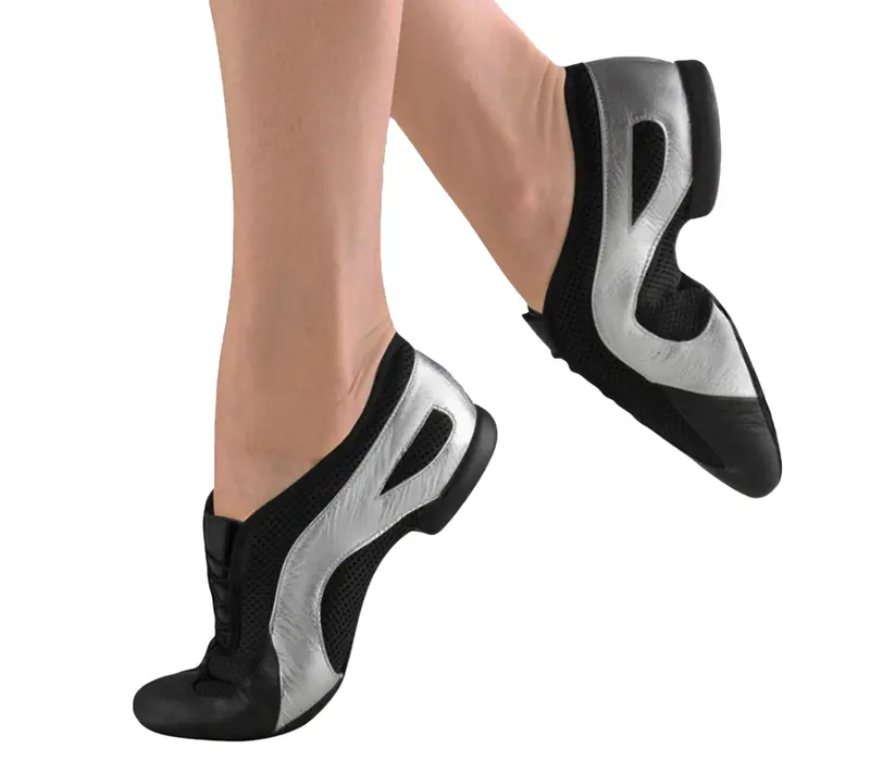 Bloch Slipstream Slip On, jazzówki - Srebro