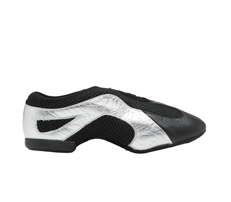 Bloch Slipstream Slip On, jazzówki - Srebro