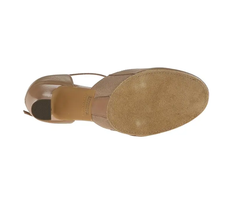 Bloch Splitflex, damskie buty charakterowe Bloch Splitflex, damskie buty charakterowe - Ciało - tan