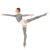 Bloch thigh high legwarmer, wysokie podkolanówki z dzianiny Bloch thigh high legwarmer, wysokie podkolanówki z dzianiny
