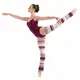 Bloch Striped leg warmers, prążkowane ocieplacze na nogi za kolano Bloch Striped leg warmers, prążkowane ocieplacze na nogi za kolano