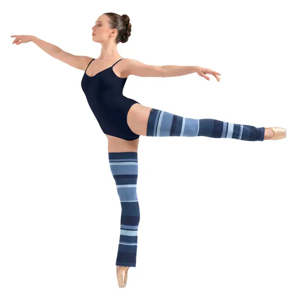Bloch Striped leg warmers, prążkowane ocieplacze na nogi za kolano Bloch Striped leg warmers, prążkowane ocieplacze na nogi za kolano