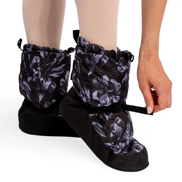 Bloch booties IM009BP printed black floral wydanie