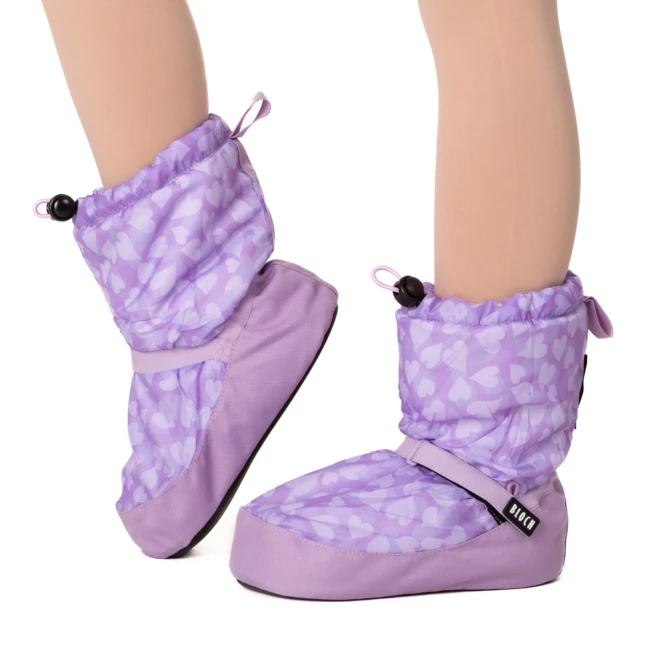 Bloch booties IM009BP edycja ze wzorem, buty do rozgrzewki
