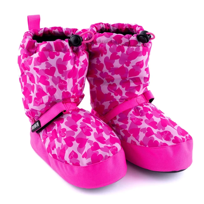 Bloch booties IM009BP edycja ze wzorem, buty do rozgrzewki