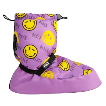 Bloch crazy printed booties, buty ocieplające - Smiley Print Bloch