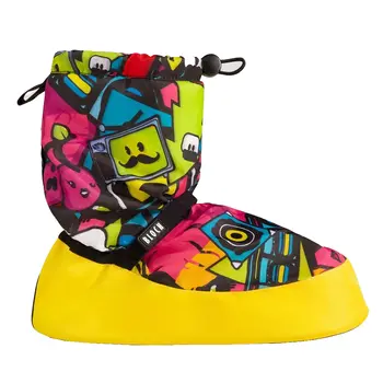 Bloch crazy printed booties, buty ocieplające - Sticker Print Bloch