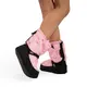Bloch booties IM009KBP edycja z kwiatowym wzorem dla dzieci