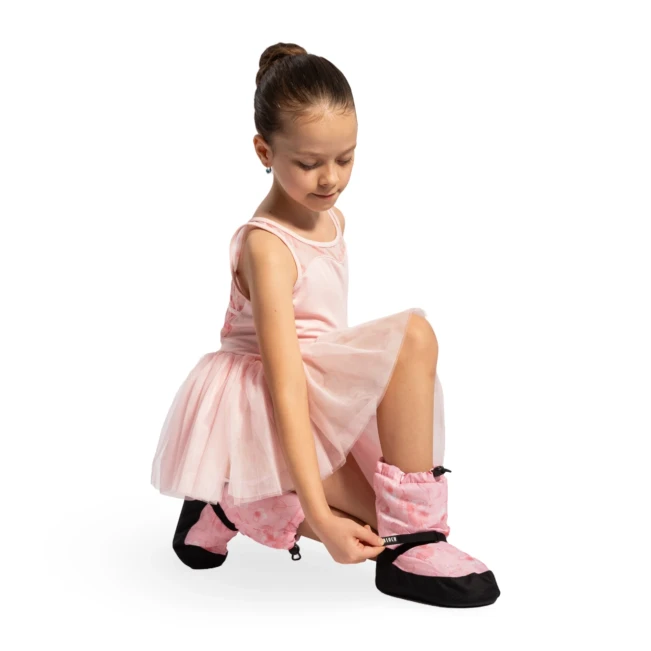 Bloch booties IM009KBP edycja z kwiatowym wzorem dla dzieci Bloch booties IM009KBP edycja z kwiatowym wzorem dla dzieci