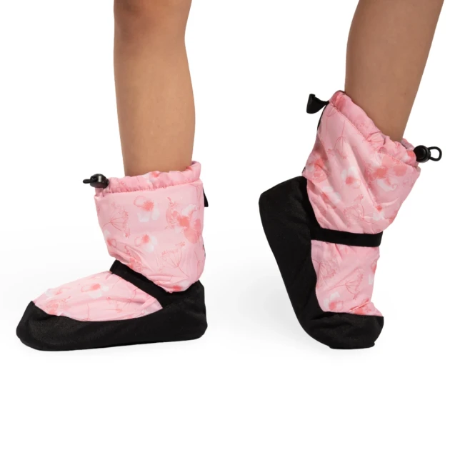 Bloch booties IM009KBP edycja z kwiatowym wzorem dla dzieci Bloch booties IM009KBP edycja z kwiatowym wzorem dla dzieci
