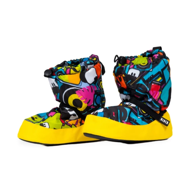 Bloch crazy booties IM009KBP, dziecięce buty do rozgrzewki Bloch crazy booties IM009KBP, dziecięce buty do rozgrzewki