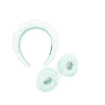 Capezio Spa set, zestaw opaski i frotek na nadgarstki