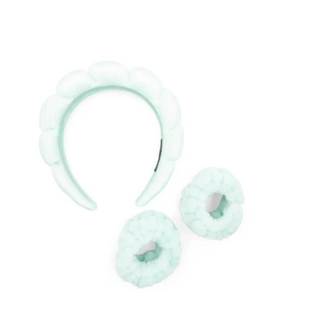 Capezio Spa set, zestaw opaski i frotek na nadgarstki Capezio Spa set, zestaw opaski i frotek na nadgarstki