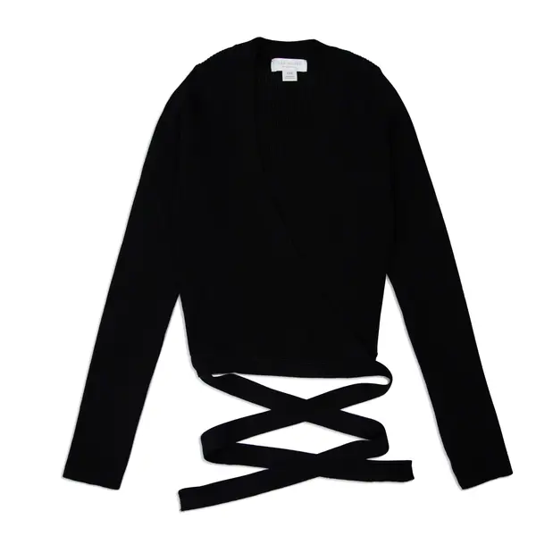 Capezio Knit Wrap Sweater, sweter 