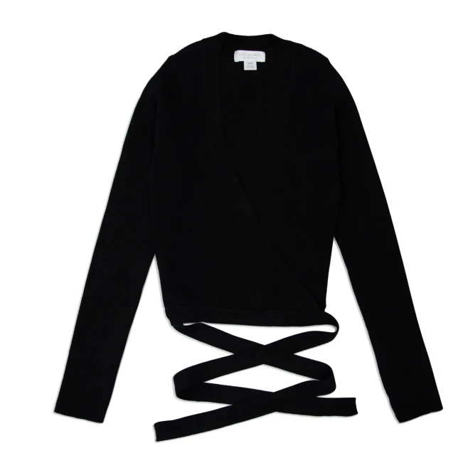 Capezio Knit Wrap Sweater, sweter 