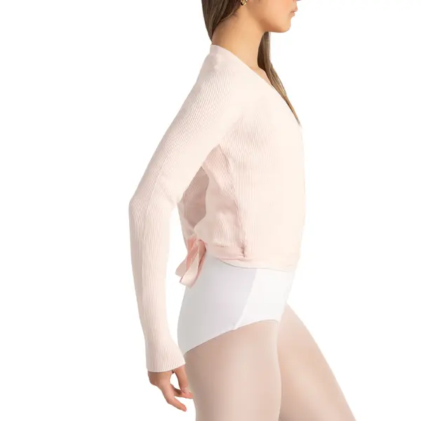 Capezio Knit Wrap Sweater, sweter 