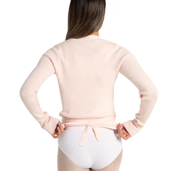 Capezio Knit Wrap Sweater, sweter 