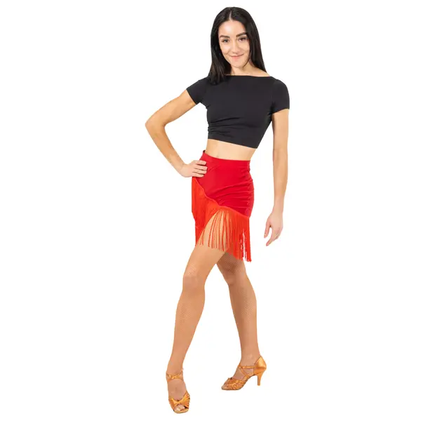 Capezio Clover Crop Top, damski top latino
