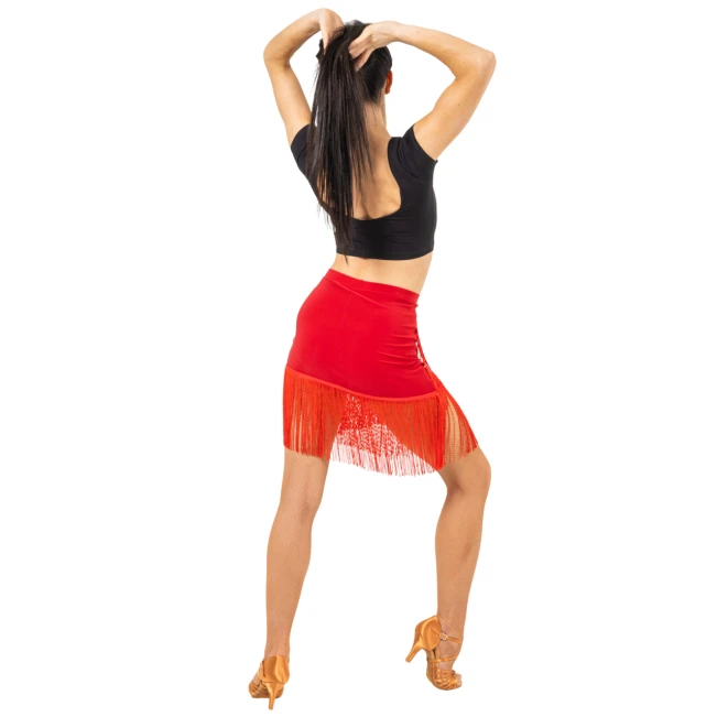 Capezio Clover Crop Top, damski top latino