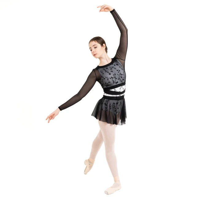 Capezio C'est la umí Fleur, damski trykot na grubych ramiączkach Capezio C'est la umí Fleur, damski trykot na grubych ramiączkach