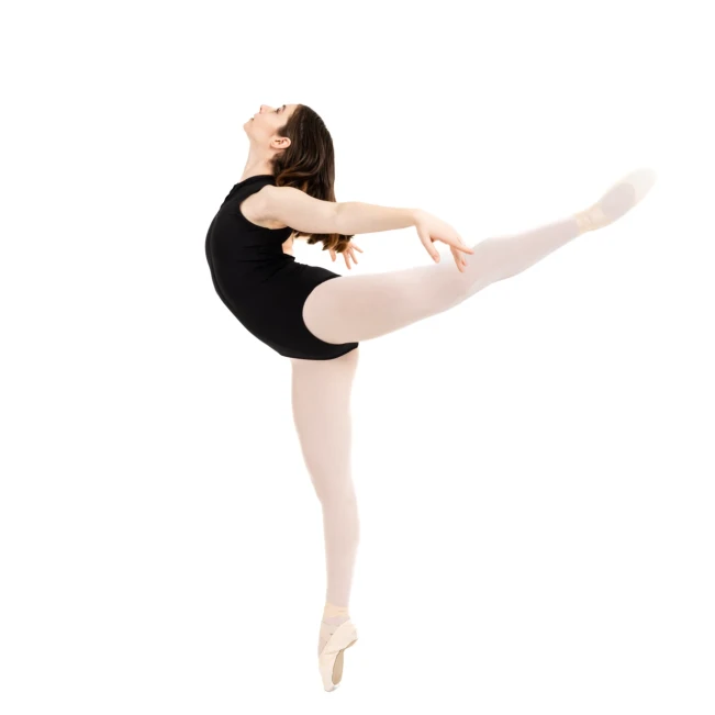 Capezio C'est La Vie La Belle, damski trykot zapinany do karku Capezio C'est La Vie La Belle, damski trykot zapinany do karku