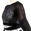Capezio C'est La Vie Joyeux mesh cover up, top damski Capezio C'est La Vie Joyeux mesh cover up, top damski