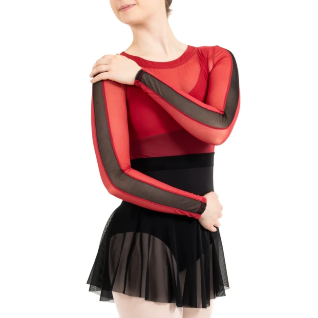 Capezio C'est La Vie Joyeux mesh cover up, top damski Capezio C'est La Vie Joyeux mesh cover up, top damski