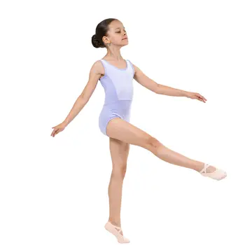 Capezio Eloise leotard, trykot dla dziewcząt - Fioletowy - lavender