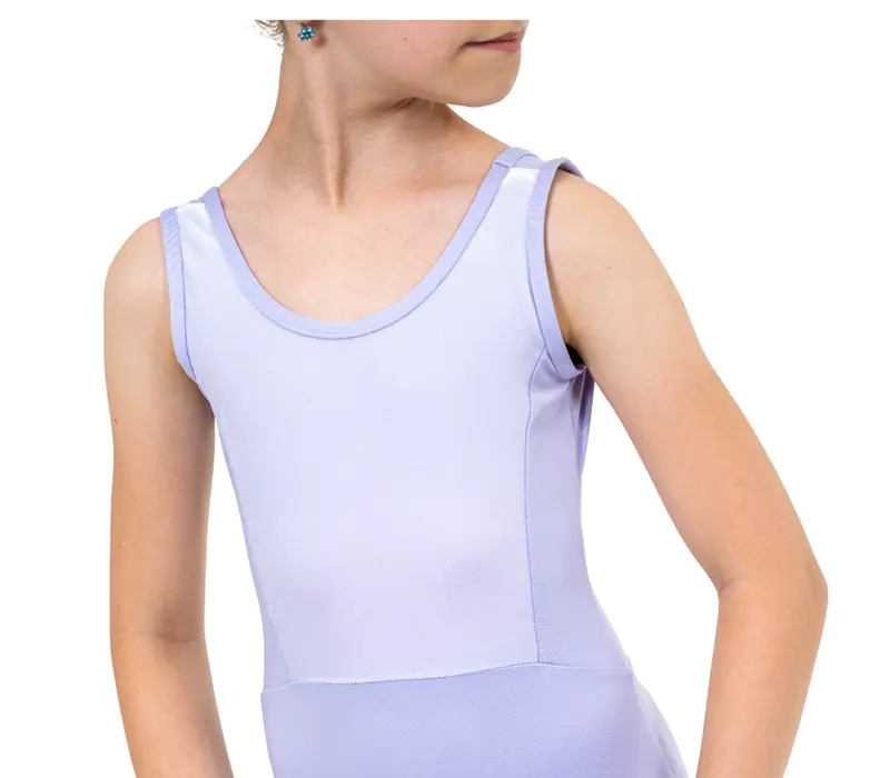 Capezio Eloise leotard, trykot dla dziewcząt - Fioletowy - lavender