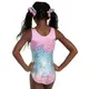 Capezio Glimmer Leotard, dziewczęcy trykot gimnastyczny