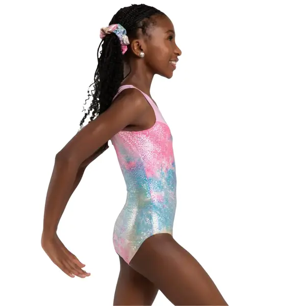 Capezio Glimmer Leotard, dziewczęcy trykot gimnastyczny