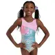 Capezio Glimmer Leotard, dziewczęcy trykot gimnastyczny
