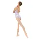 Capezio Anemoia Leotard, damski dres na cienkich ramiączkach