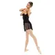 Capezio Anemoia Leotard, damski dres na cienkich ramiączkach