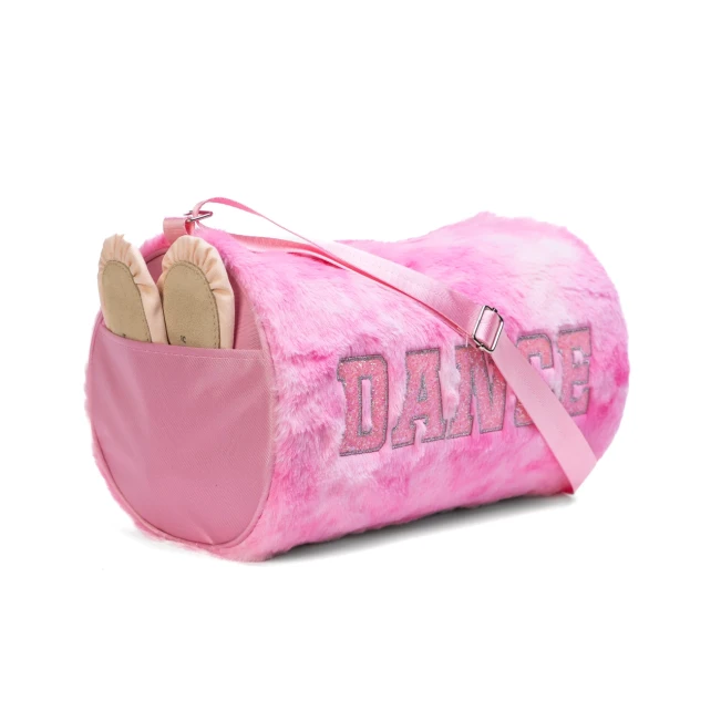 Capezio Faux Fur Dance Duffle, torebka dziewczynki