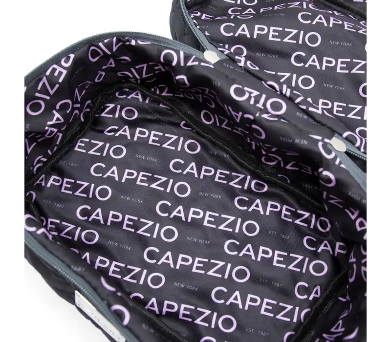  Capezio Fleur Vanity Case, torebka na kosmetyki - Czarny