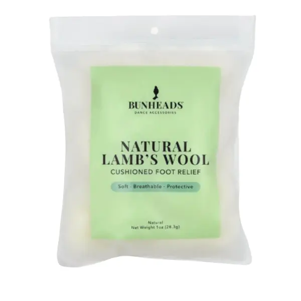 Bunheads Bamboo Lamb´s Wool, naturalna wełna