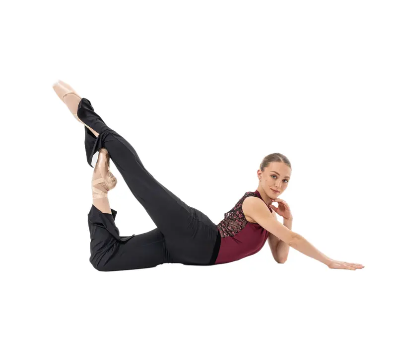 Capezio Beguile Pant, spodnie damskie - Czarny