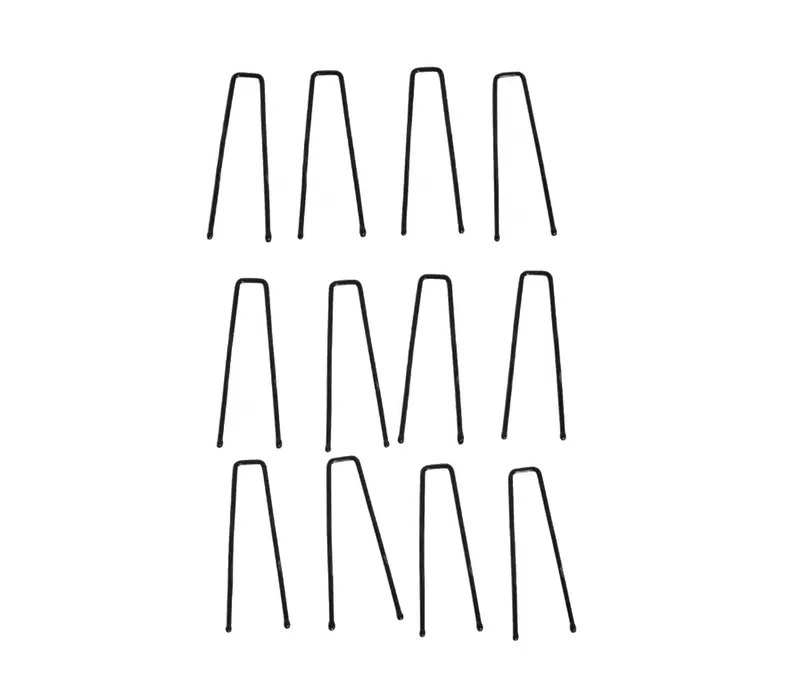 Bunheads, wsuwki o długości 5 cm - Czarny